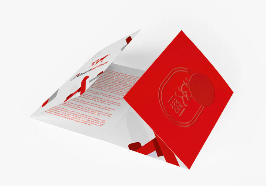 Brochure professionnelle présentant des services informatiques et de formation