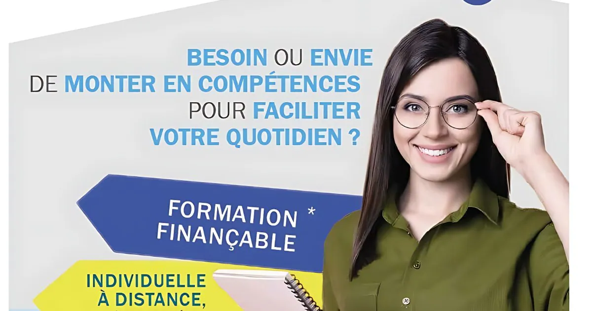 Formation Excel à Calais à distance, financée par le CPF