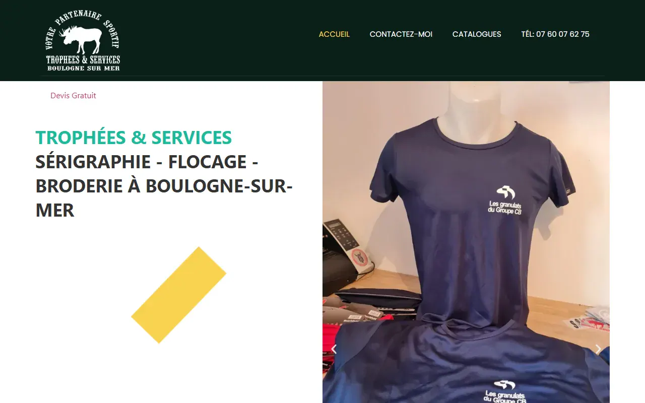 Site Trophées et Services